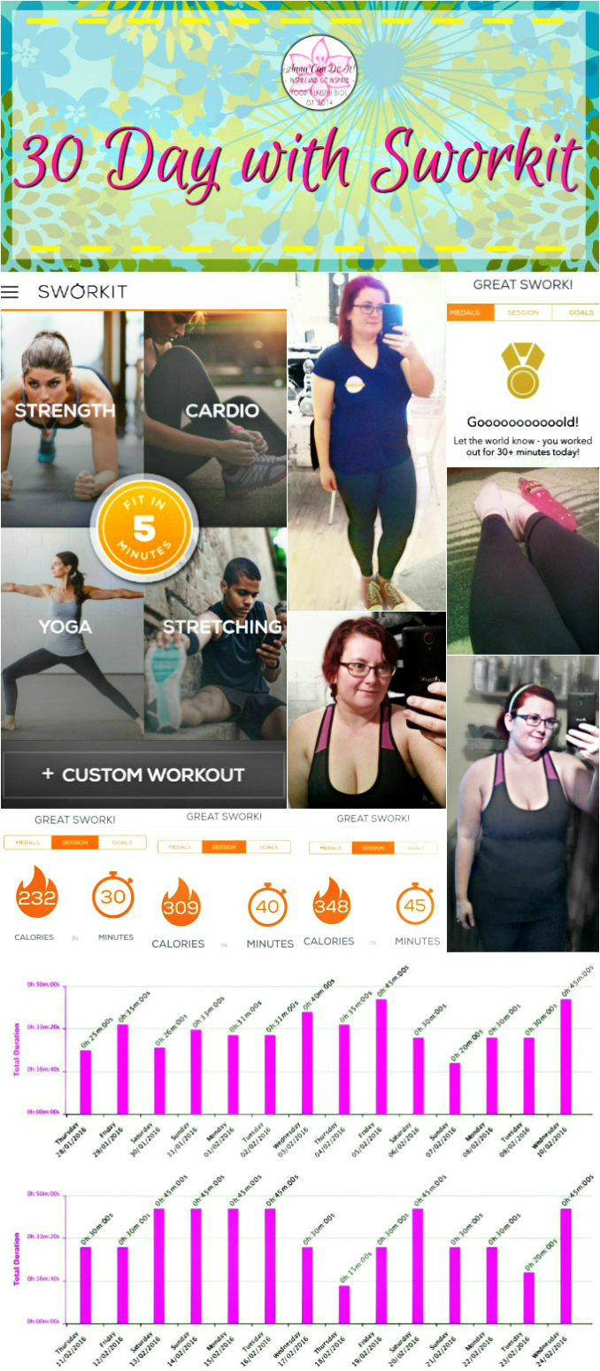 30 Day with Sworkit - Anna Can Do It!