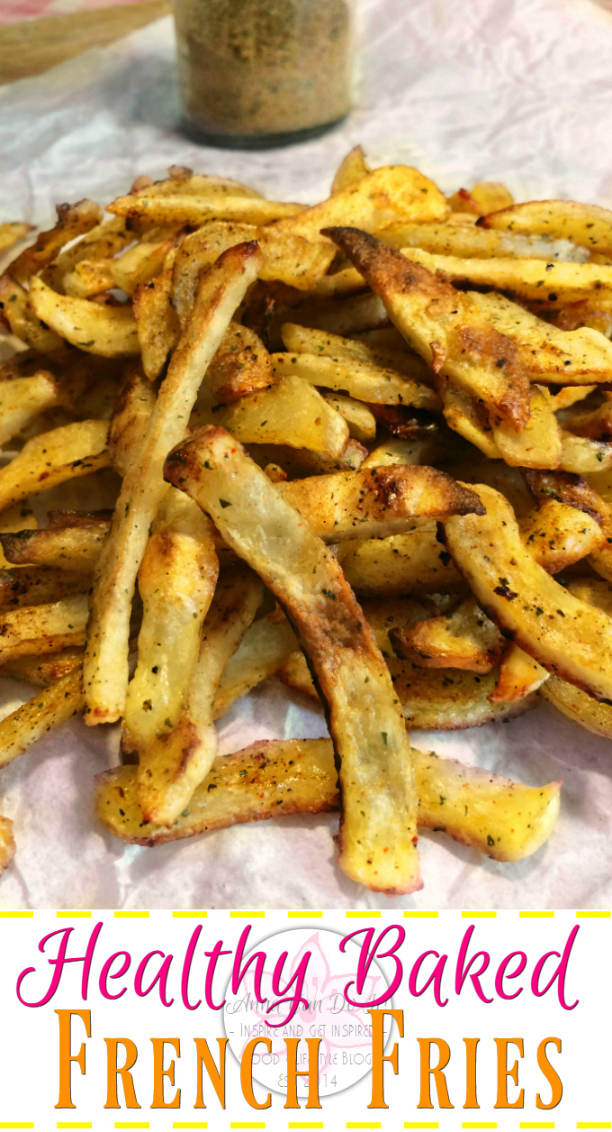 Healthy Baked French Fries Anna Can Do It