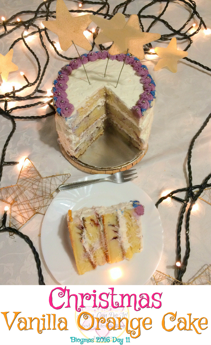 Blogmas 2016 Day 11 - Christmas Vanilla Orange Cake | Anna Can Do It