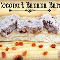 Coconut Banana Bars