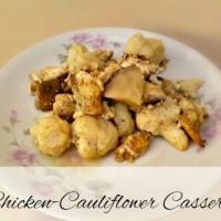 Chicken-Cauliflower Casserole