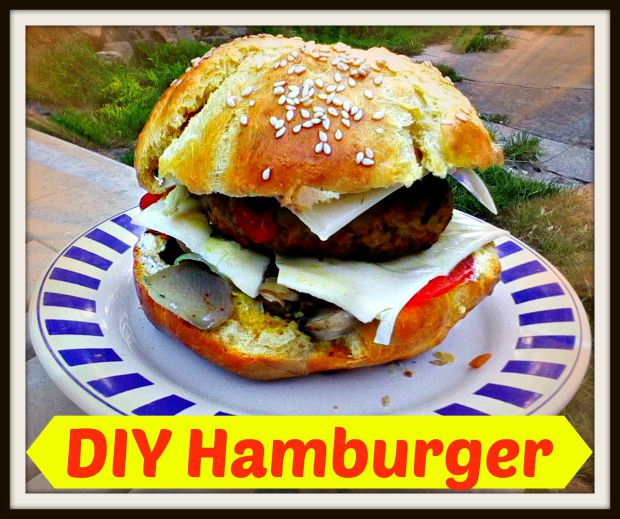 DIY Hamburger - Anna Can Do It!