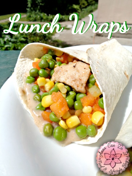 Lunch Wraps and Announcement - Anna Can Do It!