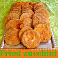 Freezed-Fried Zucchini