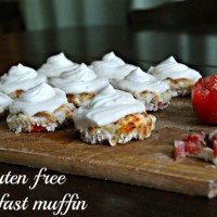 Gluten free breakfast muffin