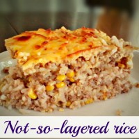 Not-so-layered rice