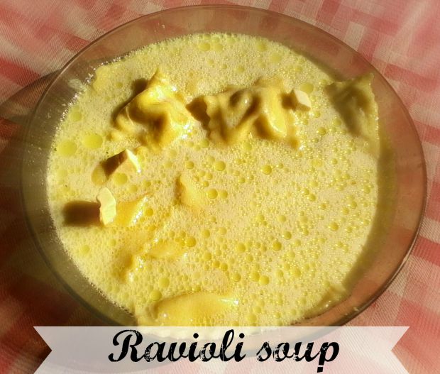 Ravioli soup - Anna Can Do It!