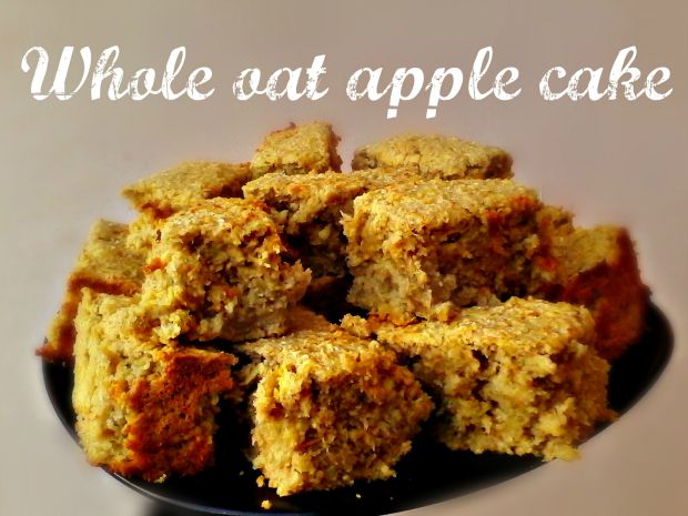 Whole oat apple cake recipe - Anna Can Do It!