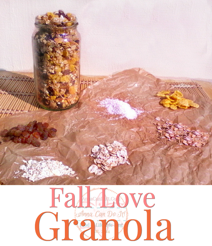Fall Love Granola - Anna Can Do It!