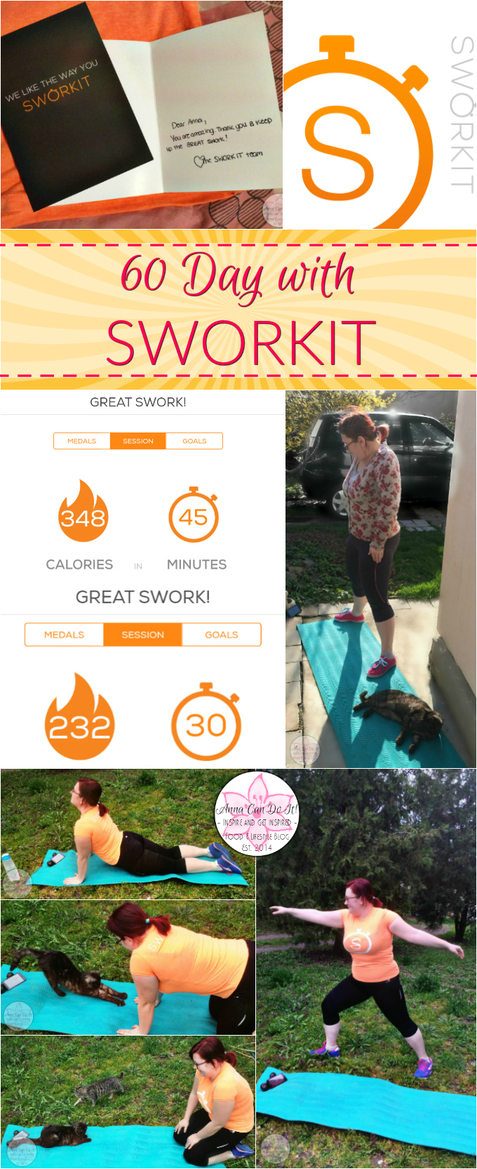 60 Day with Sworkit - Anna Can Do It!