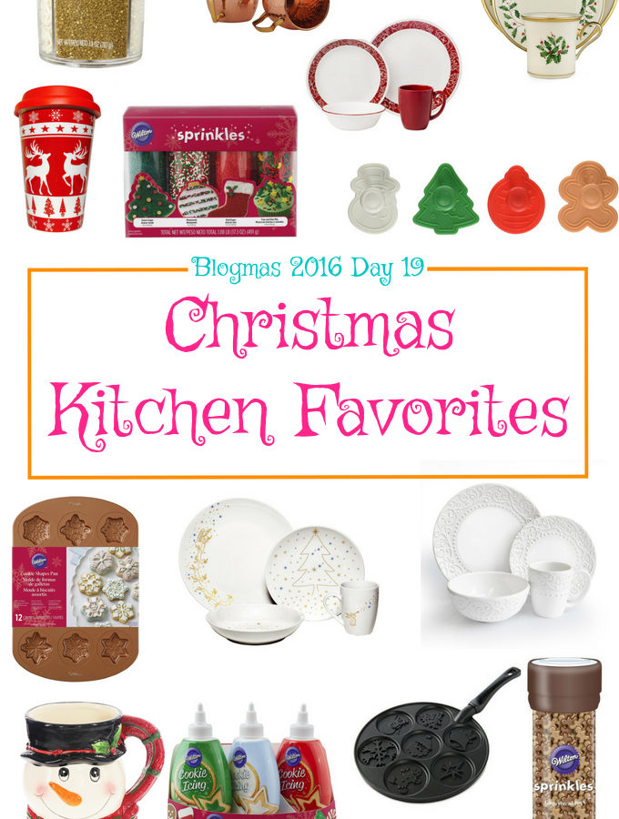 Blogmas 2016 Day 19 - Christmas Kitchen Favorites - Anna Can Do It!