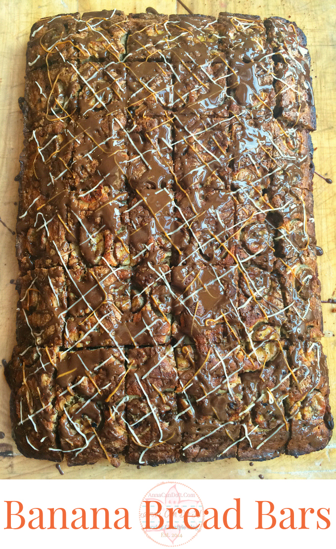 Banana Bread Bars - Anna Can Do It!