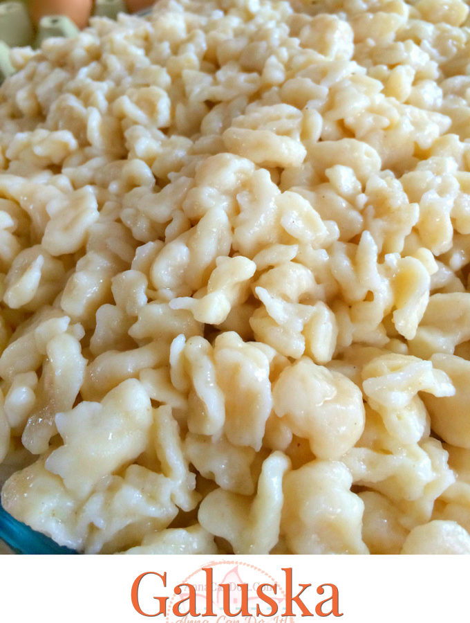 Galuska - Hungarian Dumplings - Anna Can Do It!