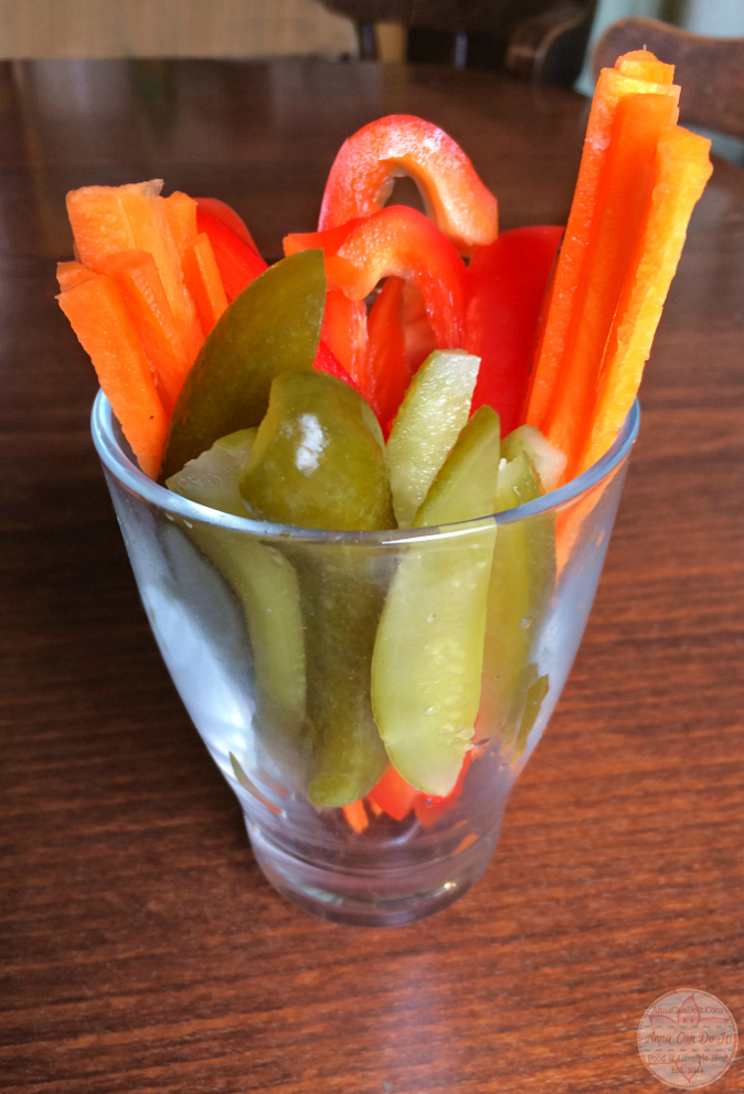 Healthy Snacks - Anna Can Do It! - Vegetable Sticks