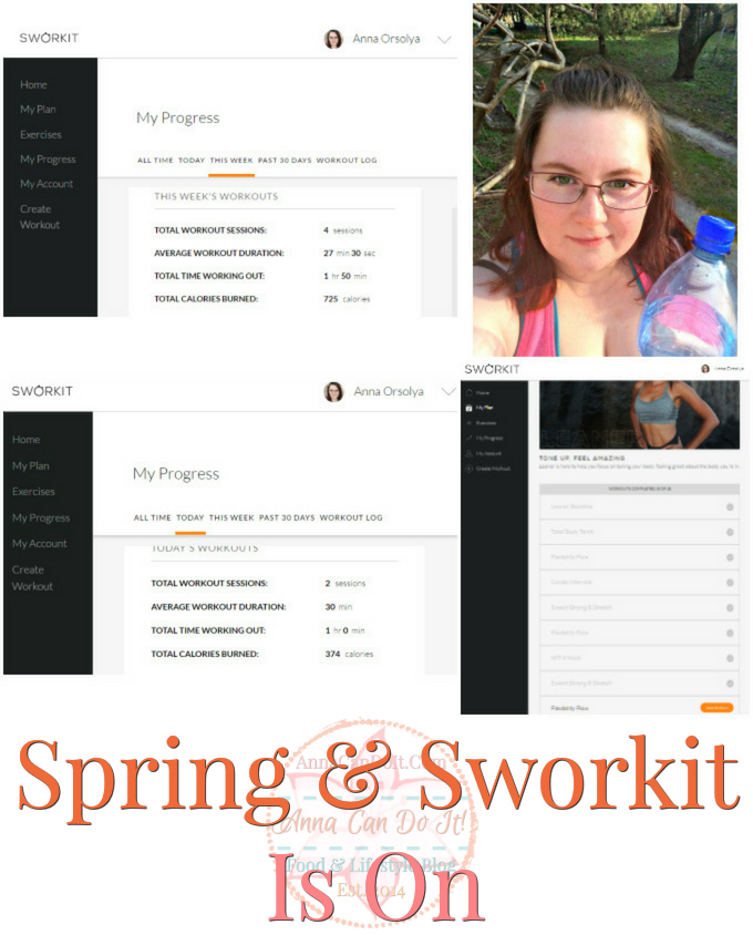 Spring & Sworkit Is On - Anna Can Do It!