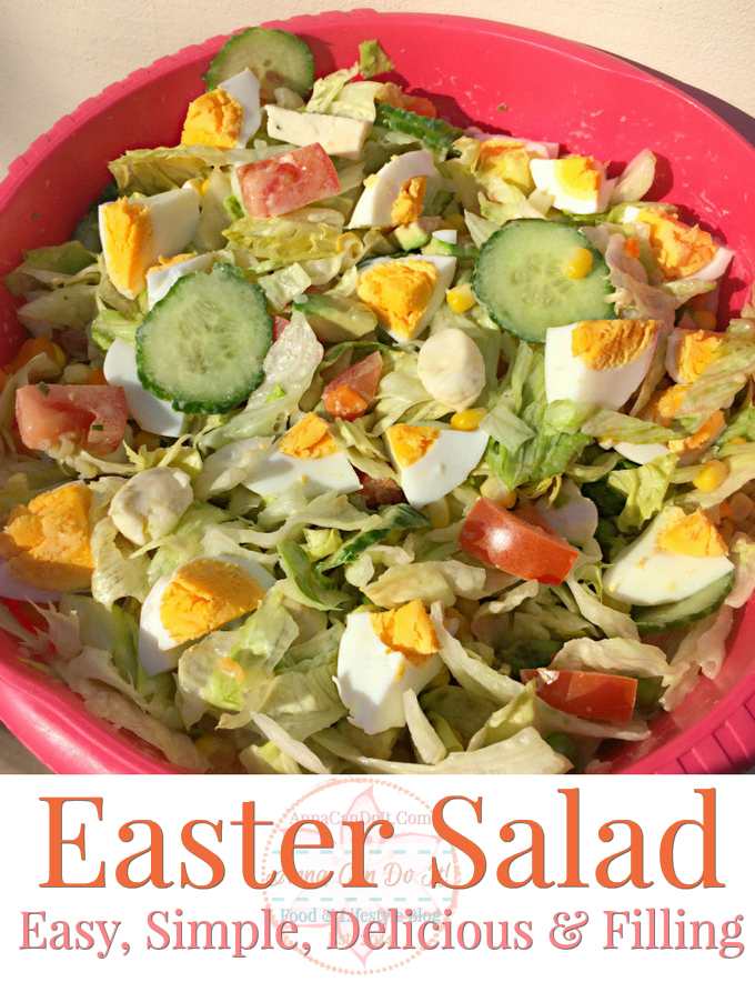 Easter Salad - Anna Can Do It!