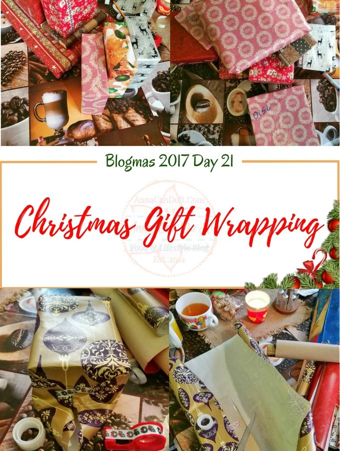 Christmas Gift Wrapping - Blogmas 2017 Day 21 - Anna Can Do It!