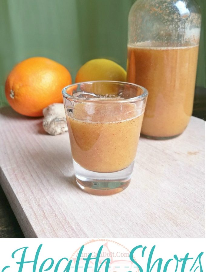 Health Shots - Ginger, Lemon, Orange - Anna Can Do It!