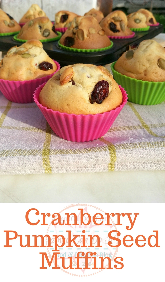 Cranberry Pumpkin Seed Muffins - Anna Can Do It!