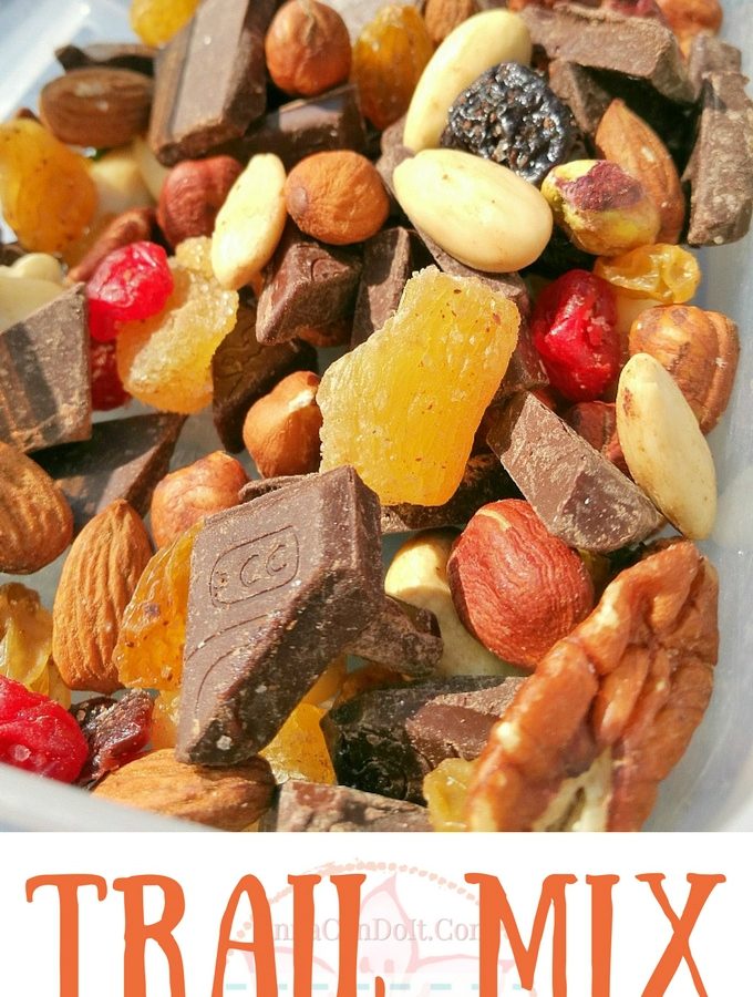 Trail Mix - Nuts, Fruits, Dark Chocolate - Anna Can Do It!